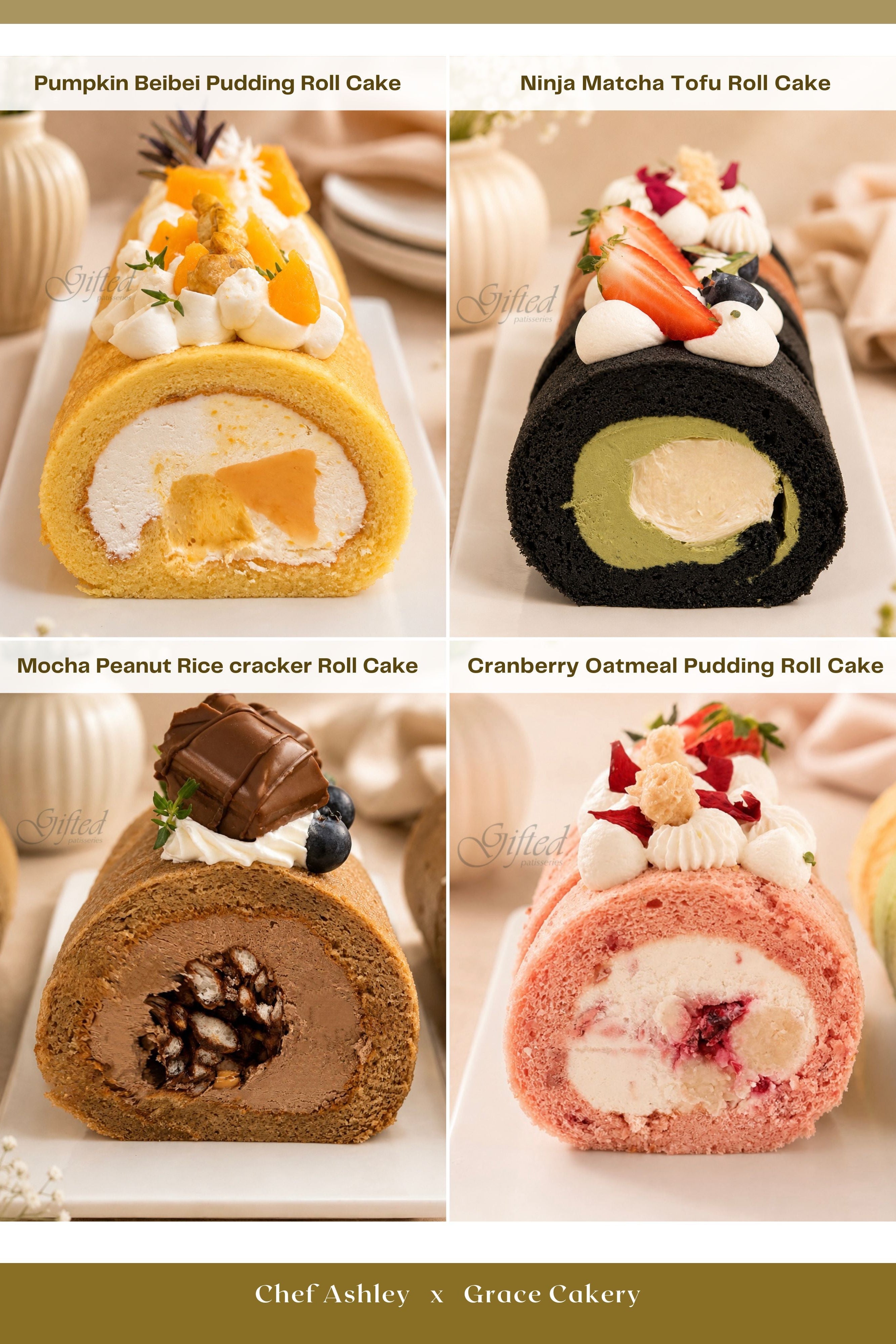 Indulgence Soft Roll Cake Class (JB)
