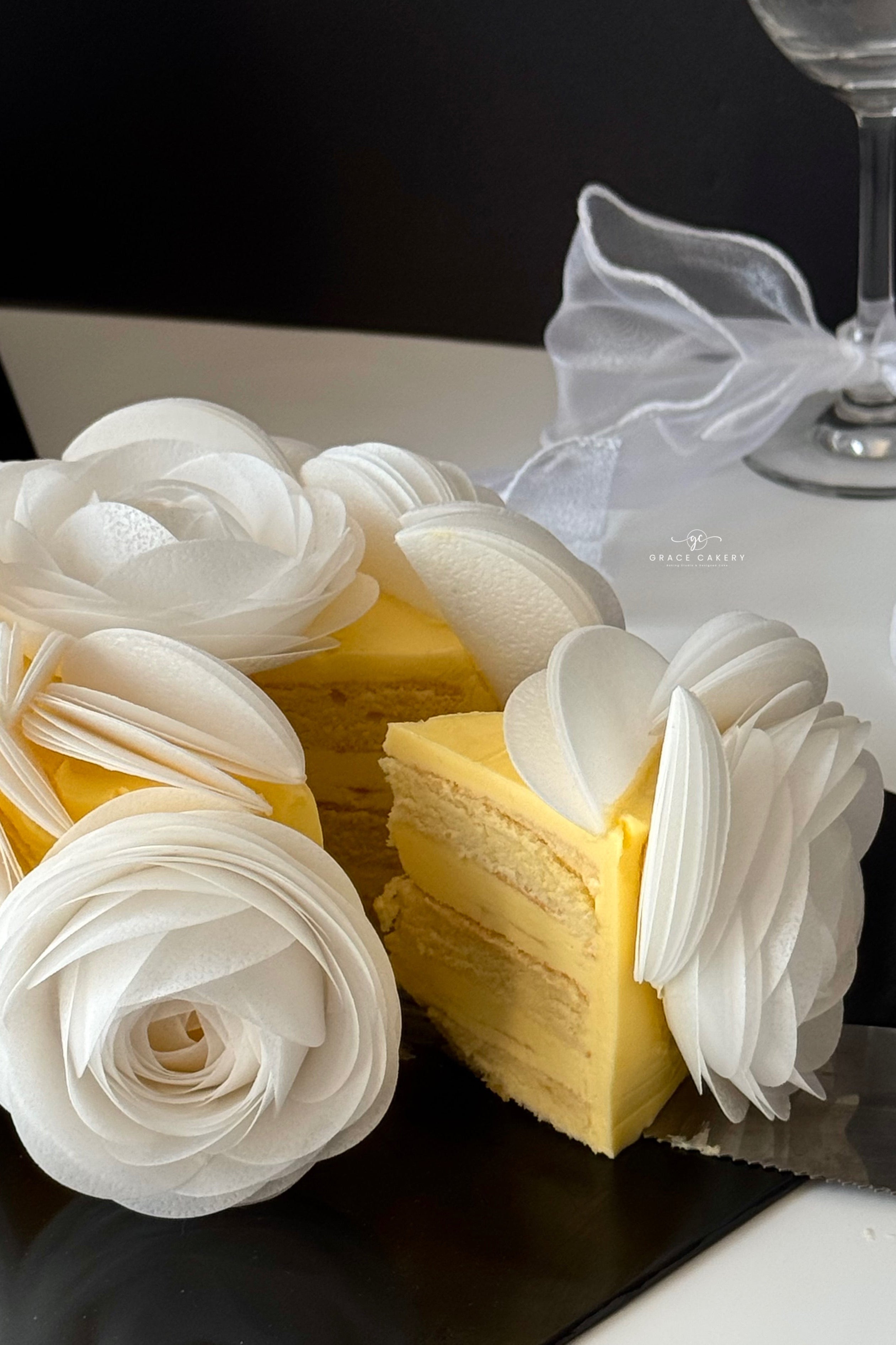 Wafer Paper Rose Cake Class (JB)