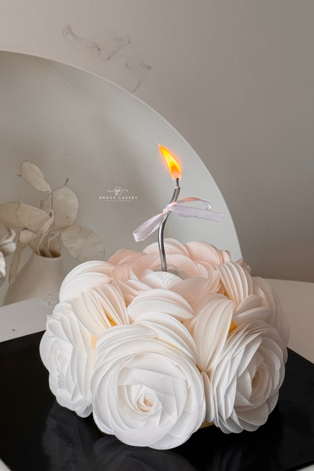 Wafer Paper Rose Cake Class (JB)