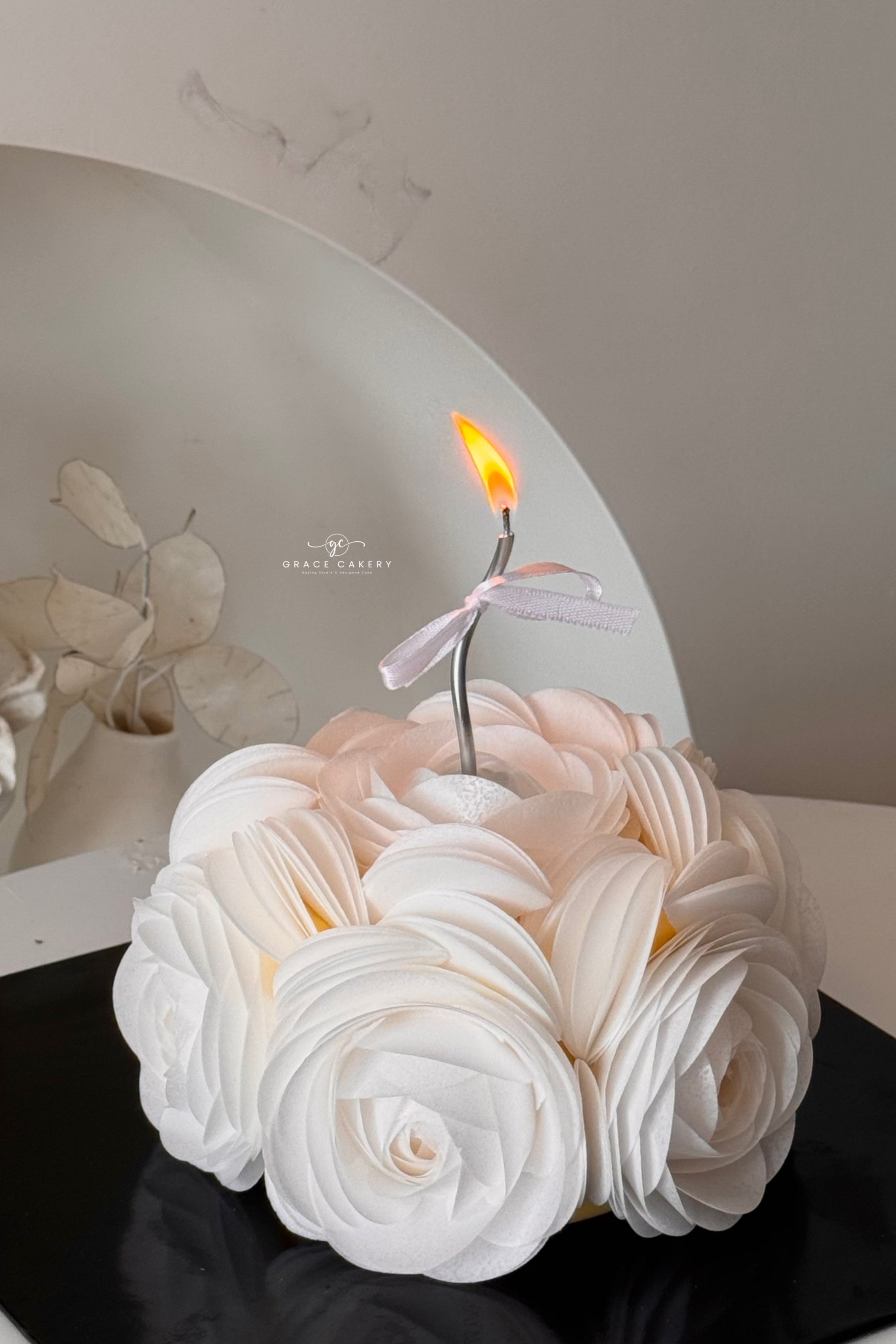 Wafer Paper Rose Cake Class (JB)