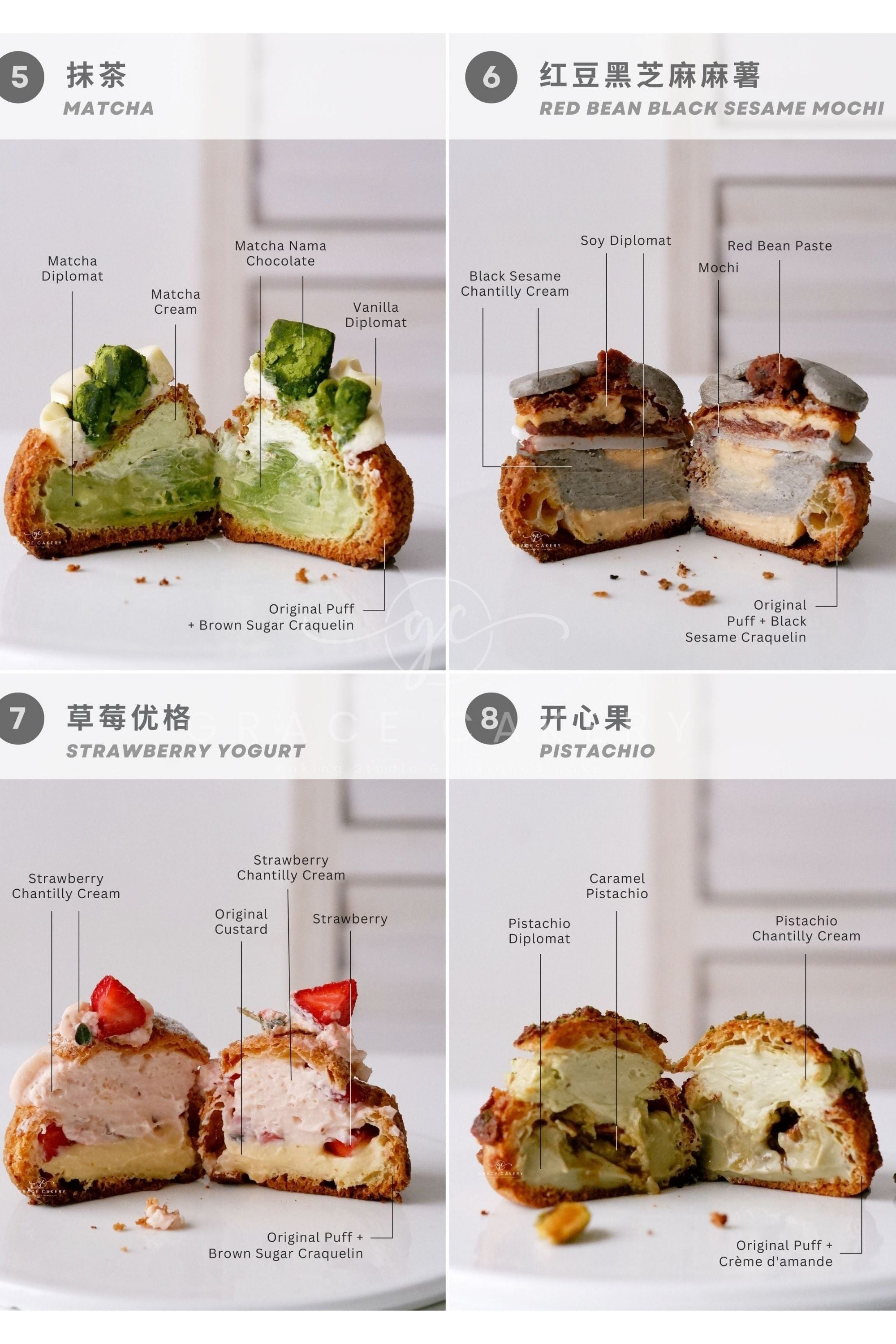 8 In 1 Choux au Craquelin Class (JB)