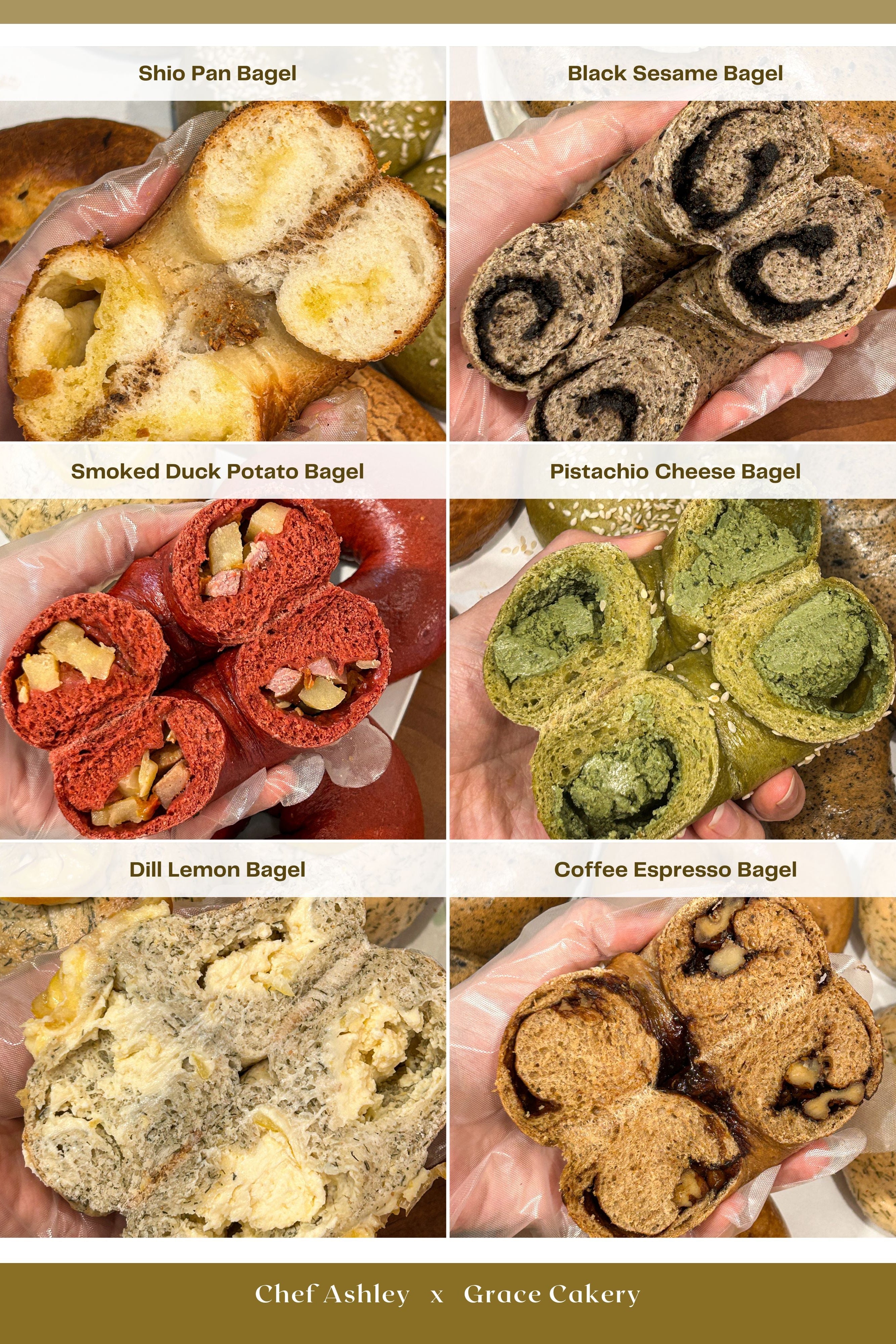 6 In 1 Soft & Crispy Bagels Class (JB)