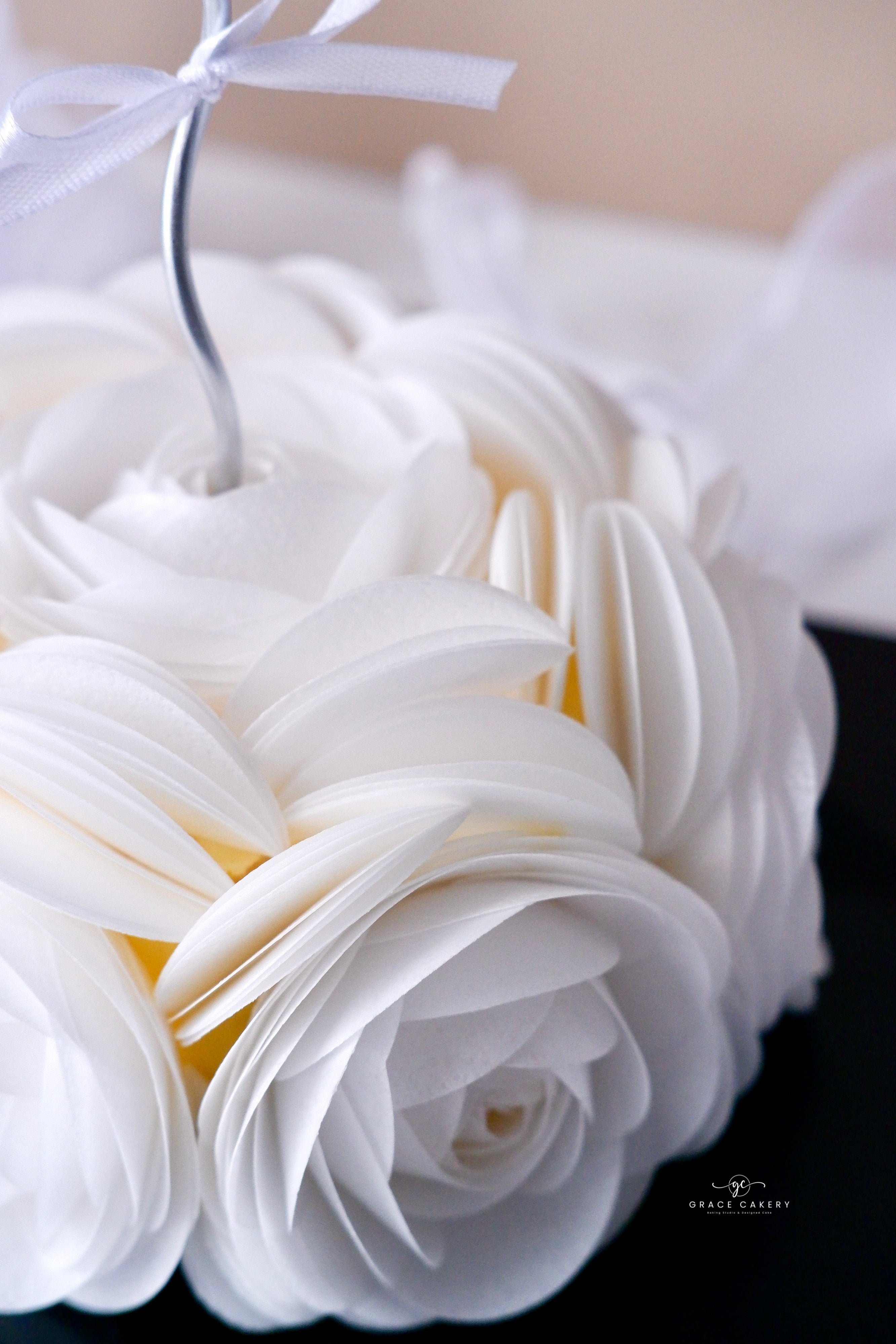 Wafer Paper Rose Cake Class (JB)