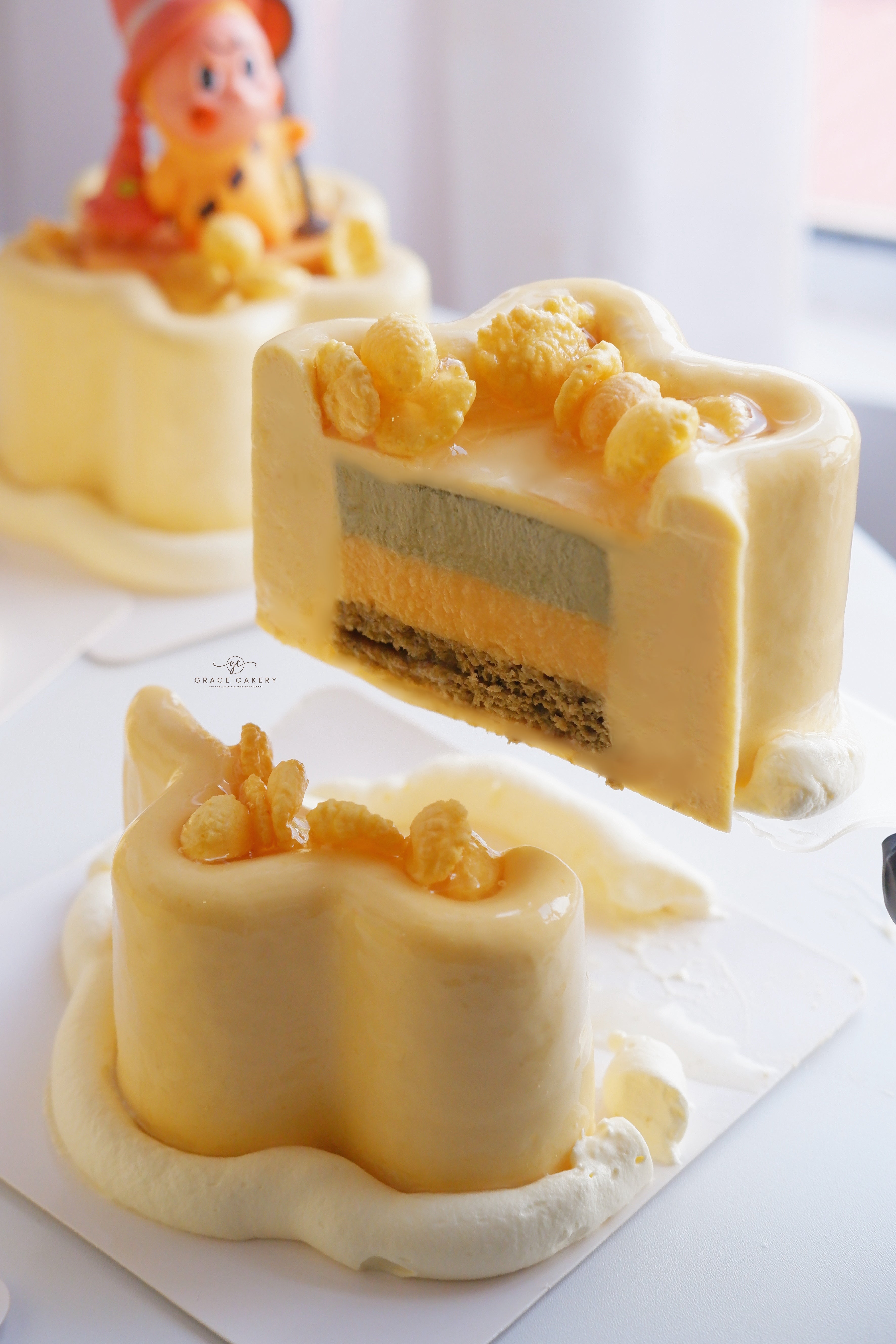 Popcorn Longjing Tea Moussecake Class (JB)