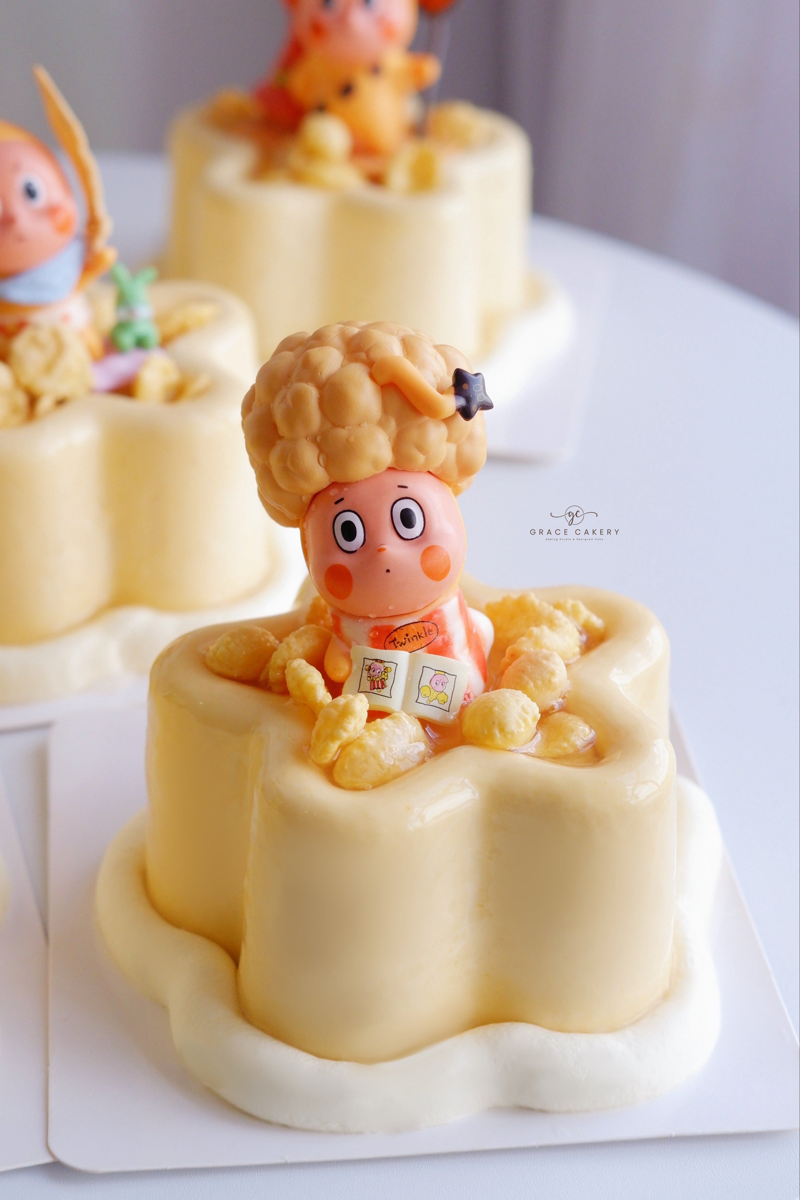 Popcorn Longjing Tea Moussecake Class (JB)