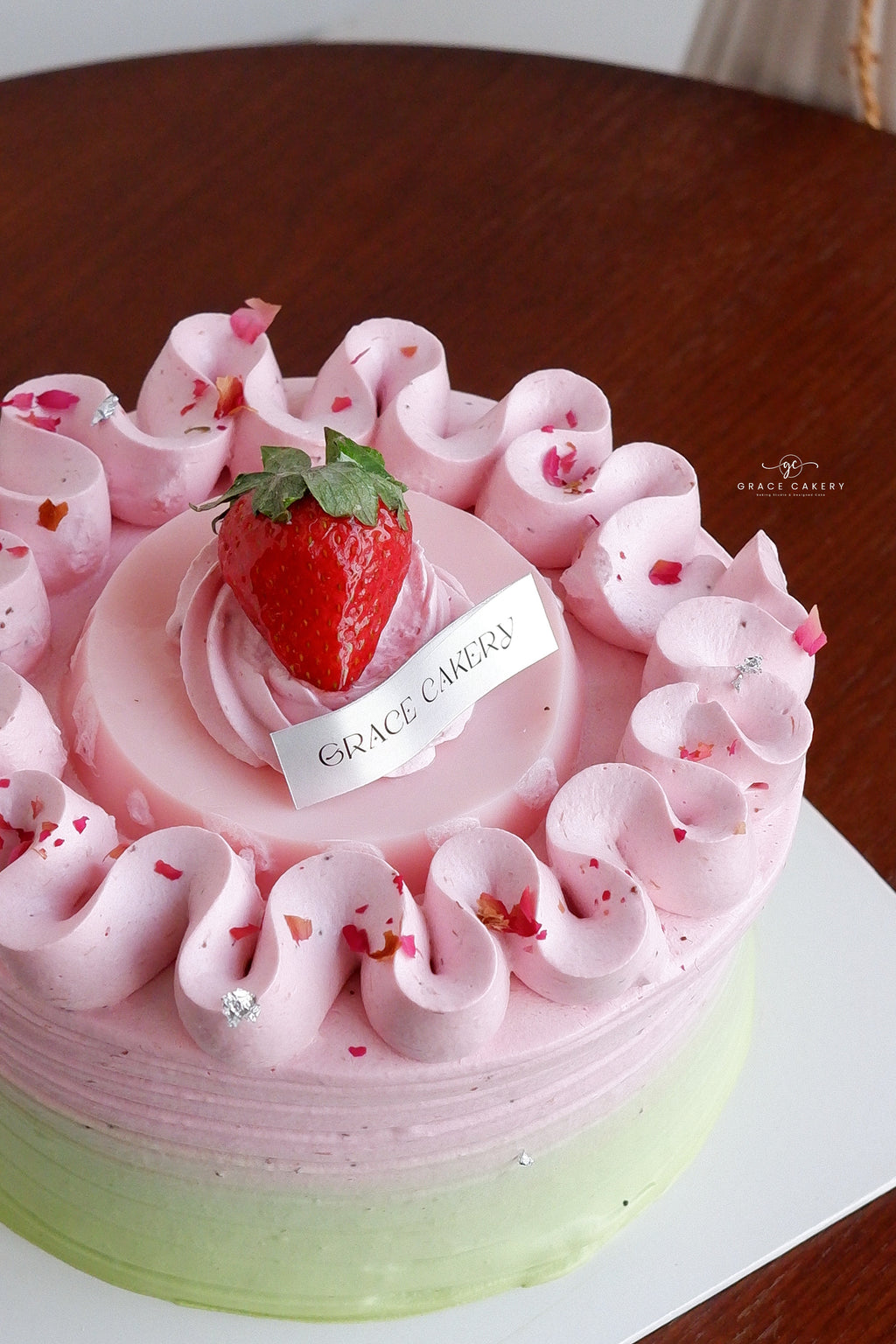 Pistachio Heaven Waterfall Cake Class (KL)