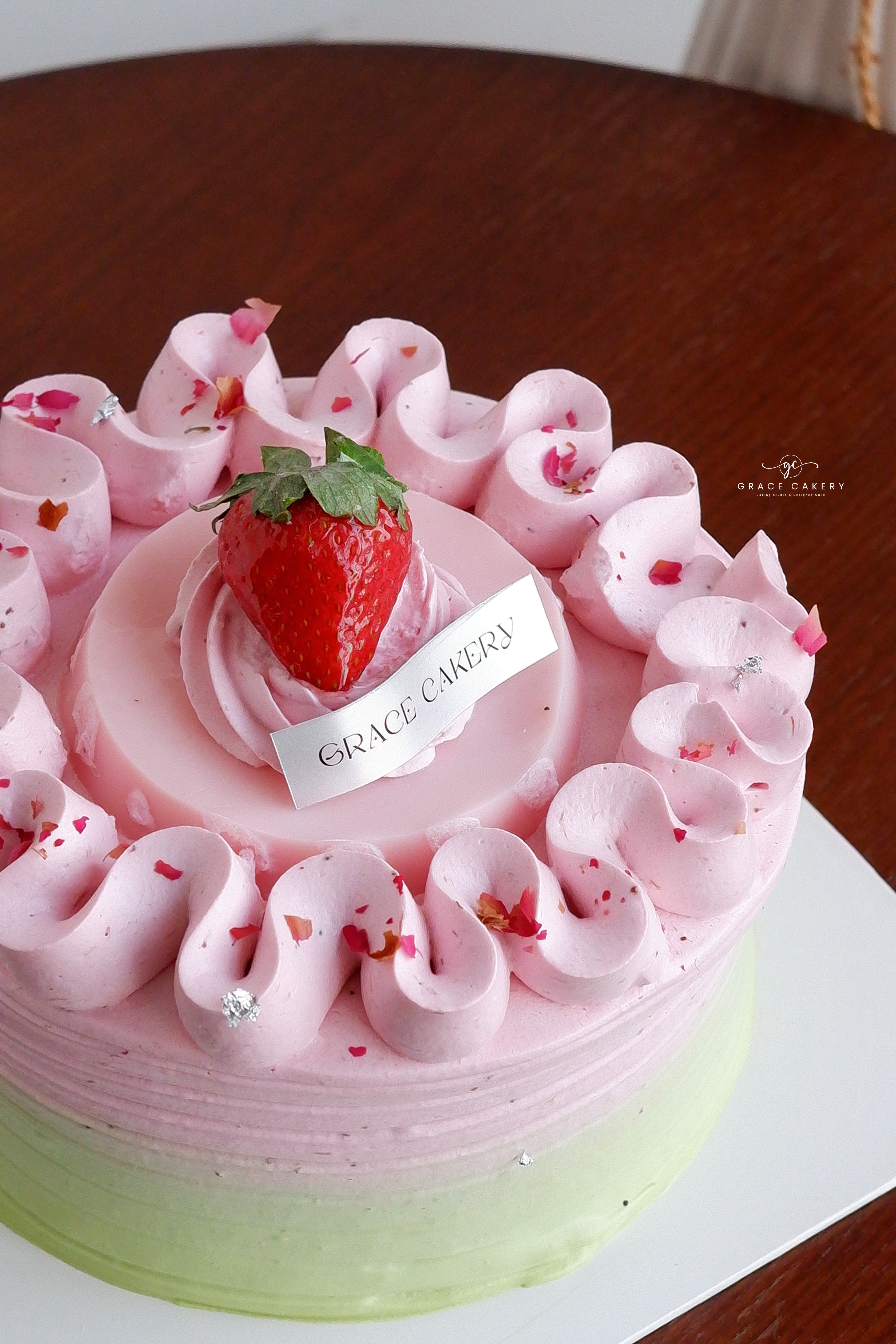 Pistachio Heaven Waterfall Cake Class (KL)
