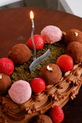 Dubai Q Pistachio Rich Chocolate Cake Class (Online)