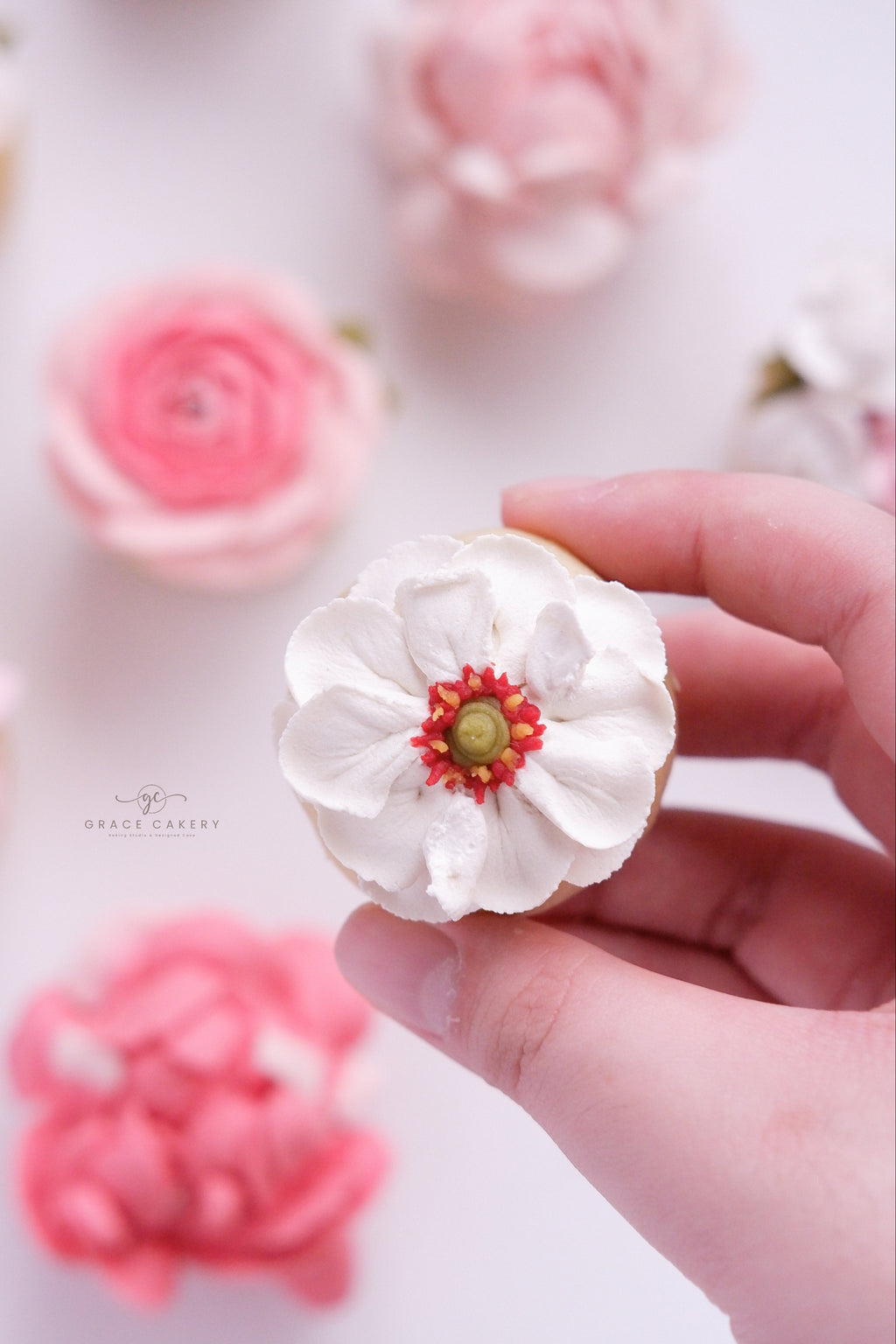 Flower Piping Shanghai Mooncake Class (KL)