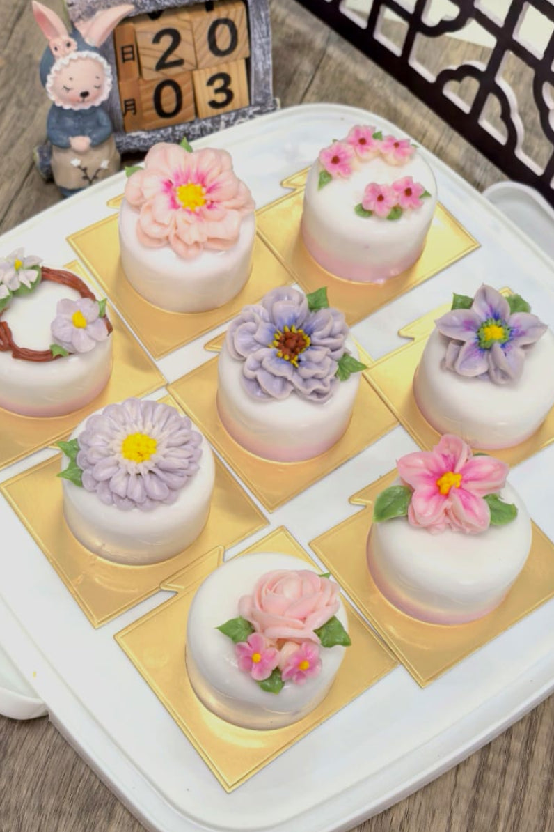 Cheese Jelly Cream Flower Piping Class (KL)