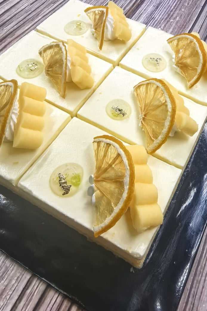 French Lemon Mousse Cake & Pistachio Lemon Tart Class (JB)