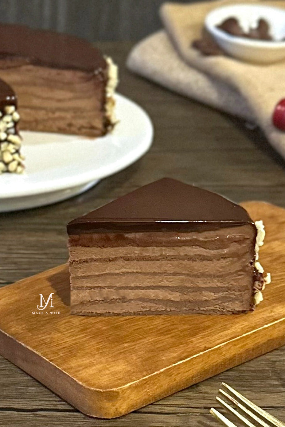 Cocoa Rum & Mocha Cream Dual Cake Class (JB)
